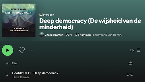 Luisterboek - Deep Democracy